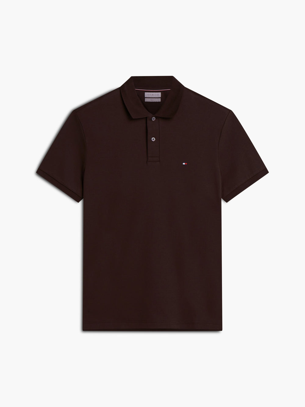 Regular Fit Solid Liquid Cotton Polo