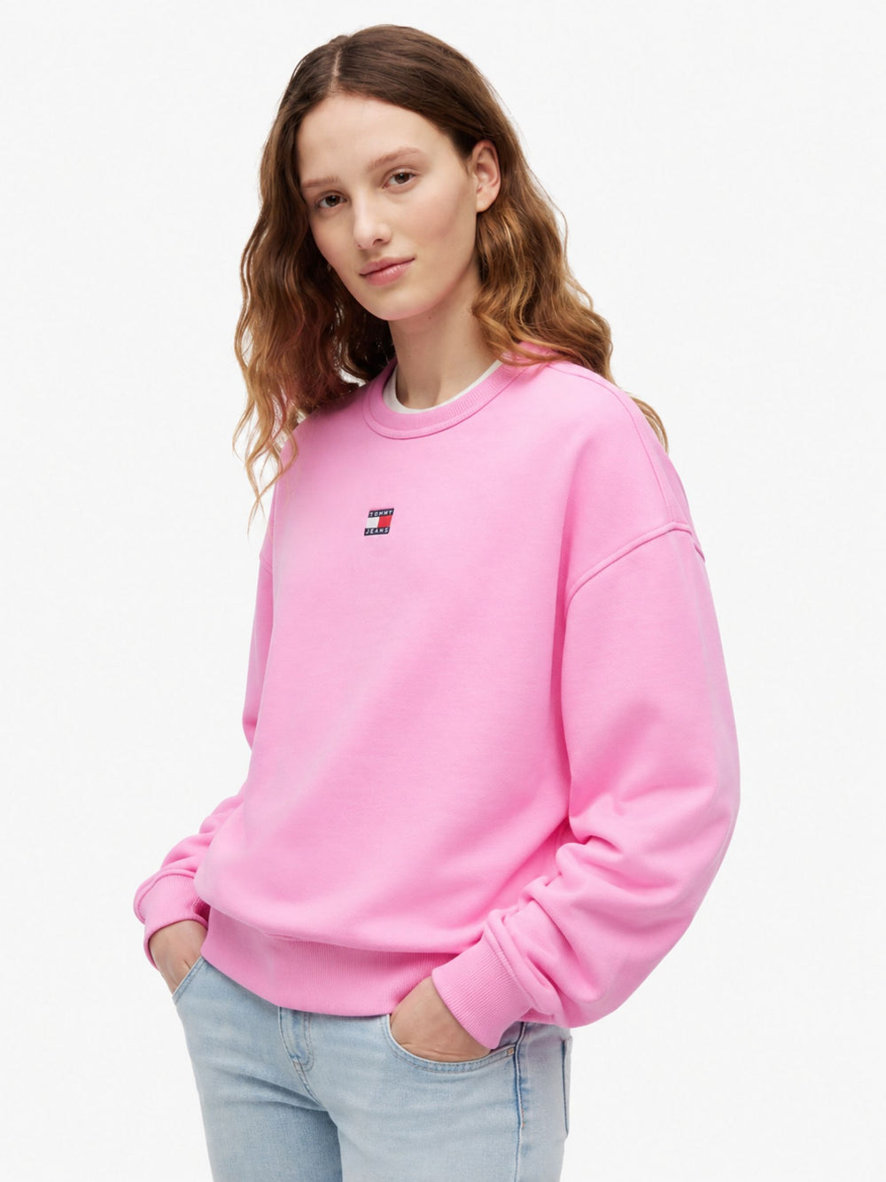Relaxed Fit Terry Pullover