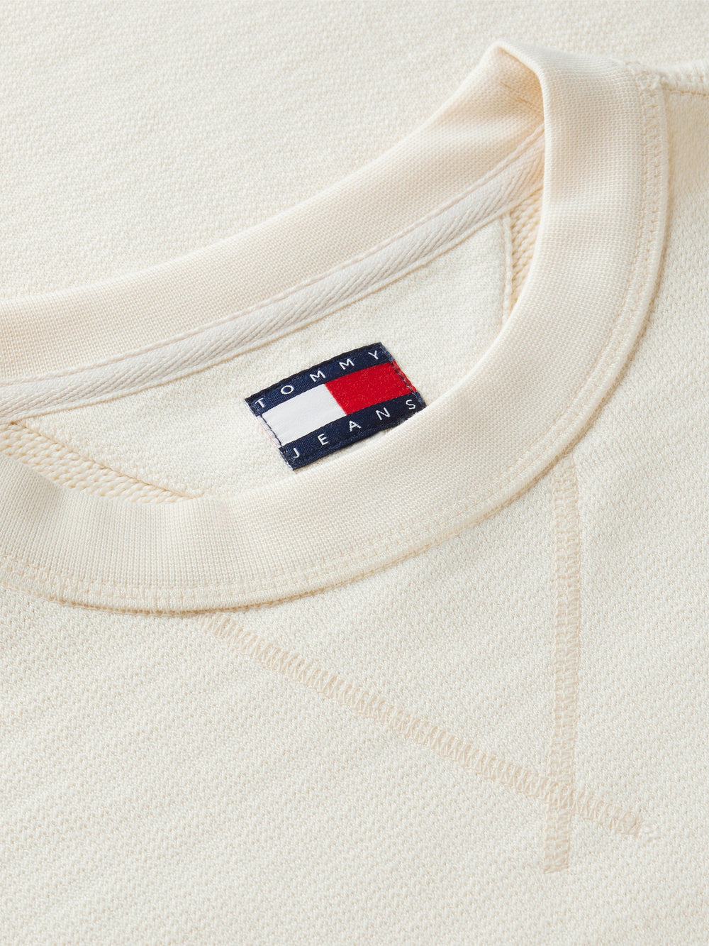 Relaxed Fit Terry Crew Neck Sweatshirt