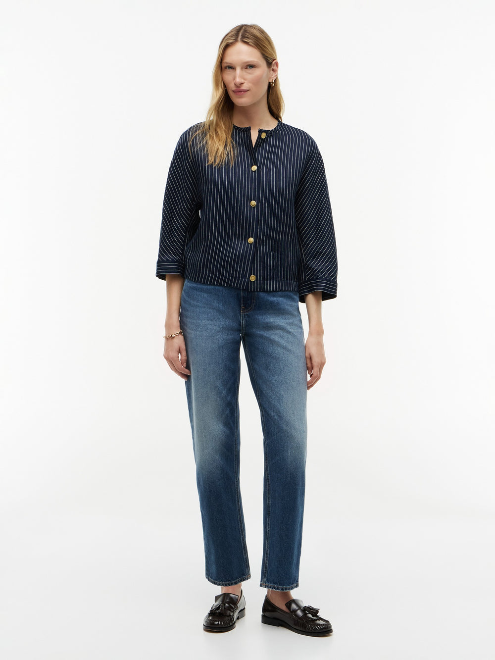 Relaxed Stripe Top