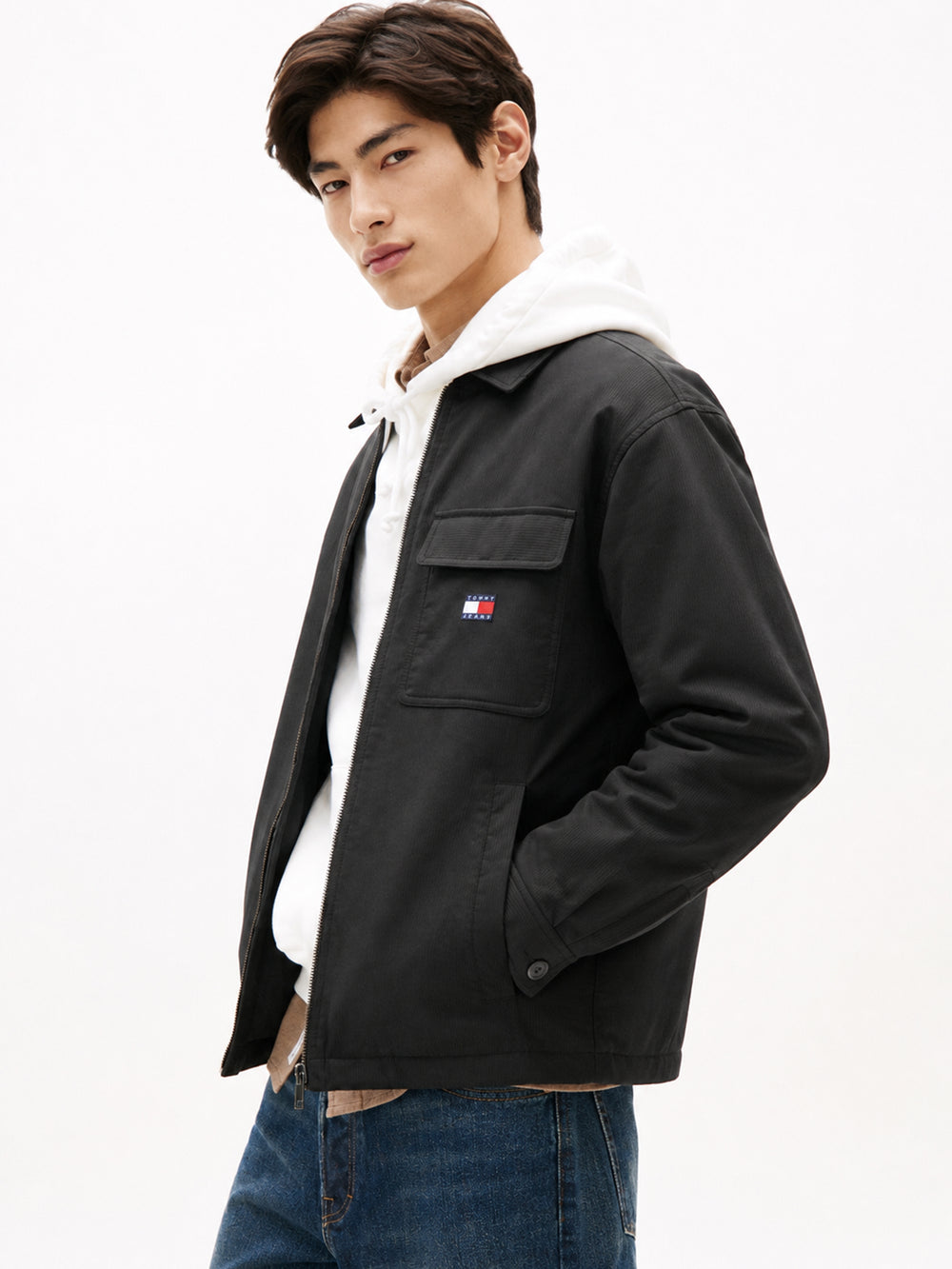 Oversized Fit Corduroy Jacket