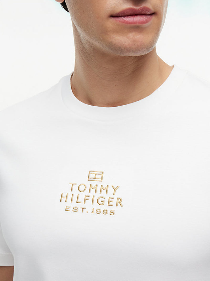 Regular Fit Embroidered Interlock Tshirt