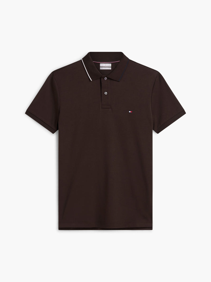 Slim Fit Interlock Polo