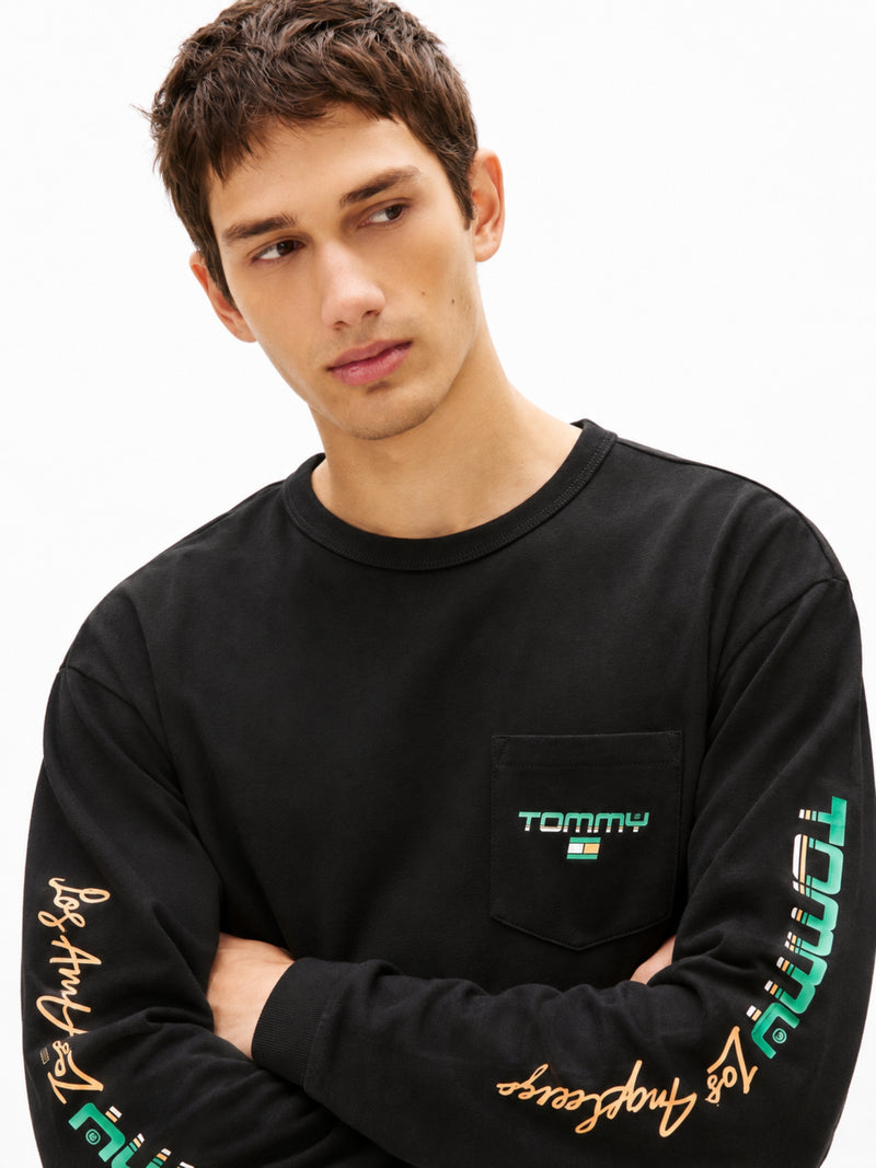 Relaxed Fit Long Sleeve T-Shirt