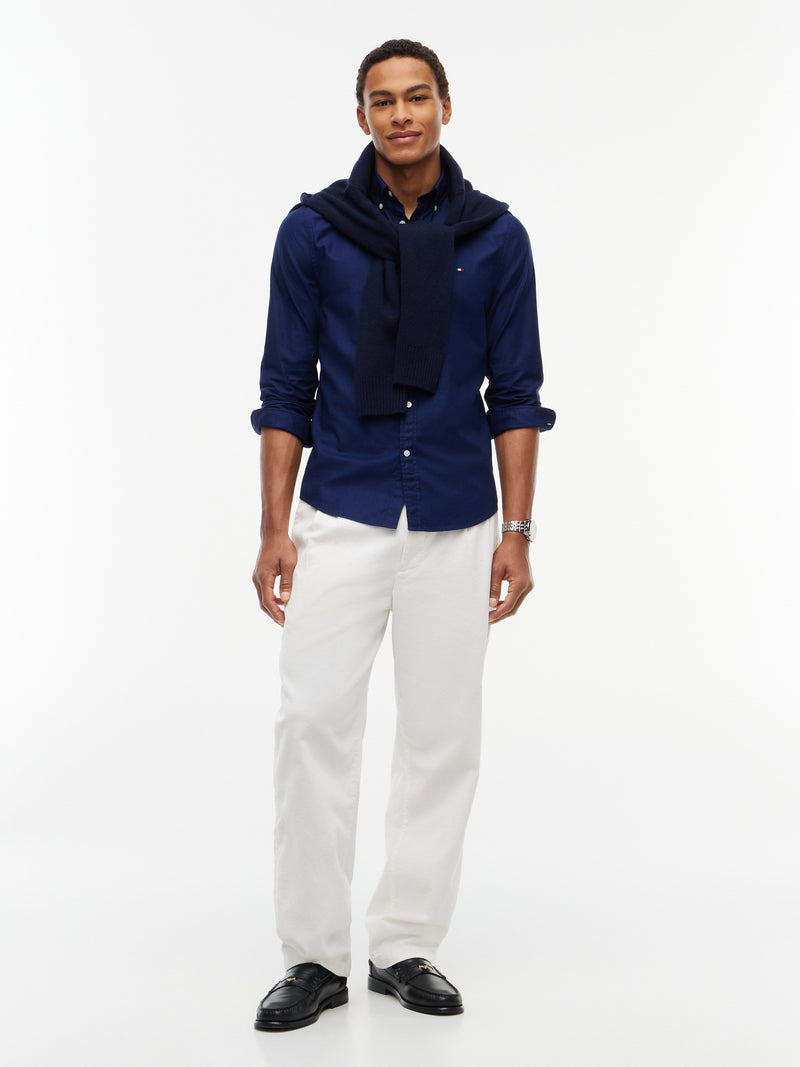 Slim Fit Texture Dobby Shirt