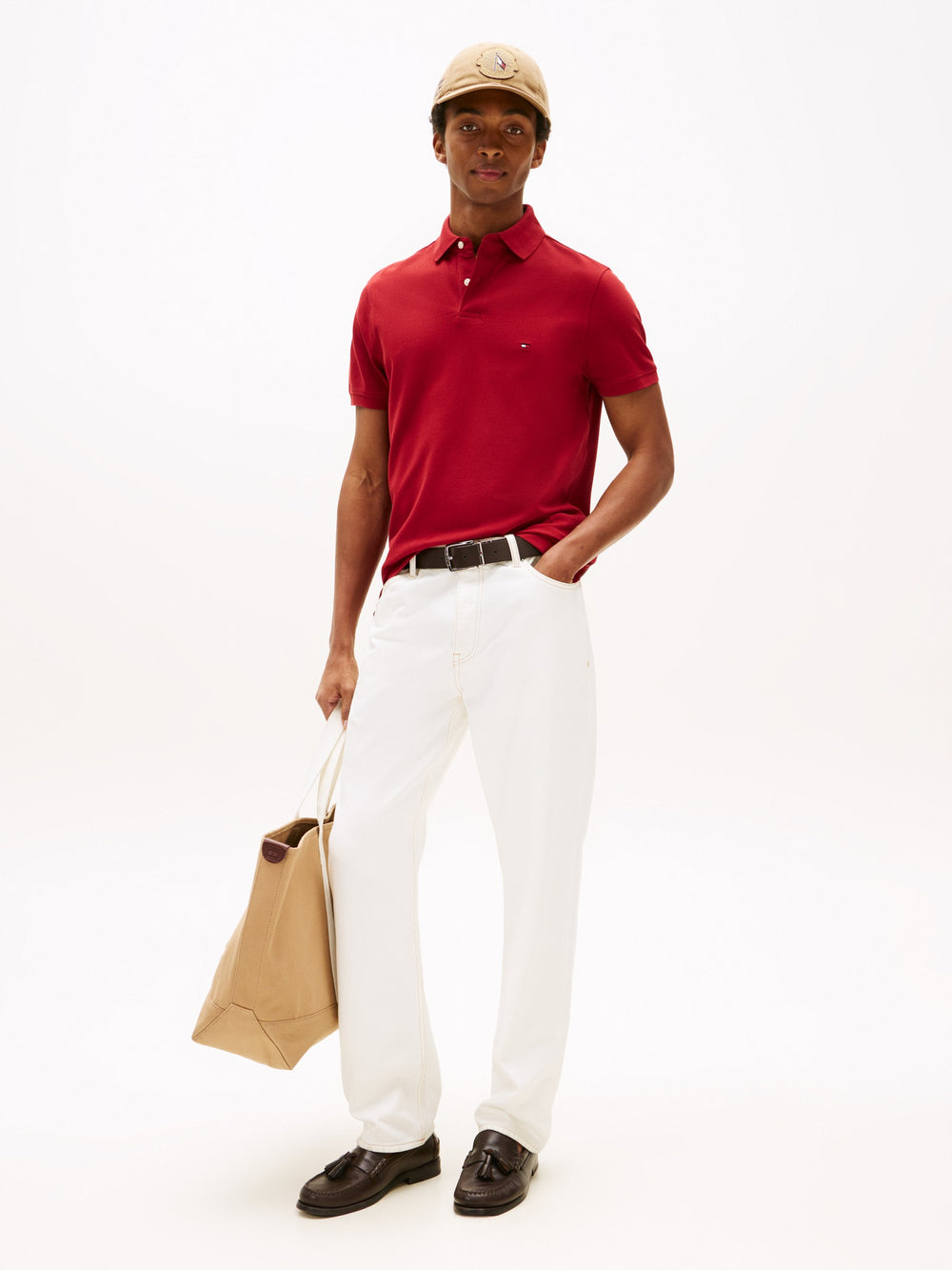 Regular Fit Solid Pique Polo