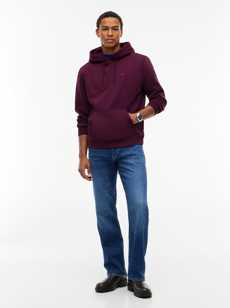 Regular Fit Brushed Fleece Hooded Sweatshirt