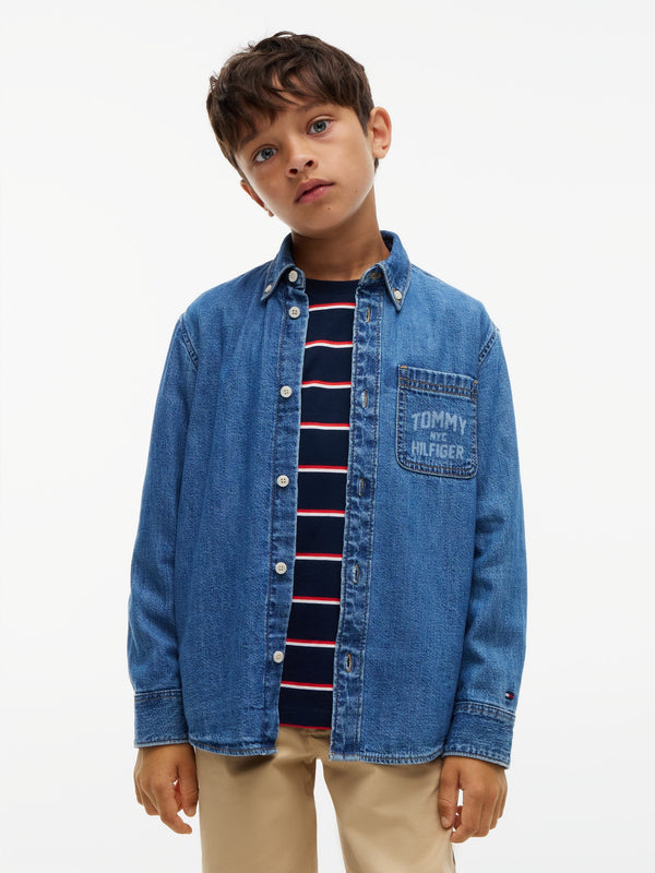 Kids Denim Shirt
