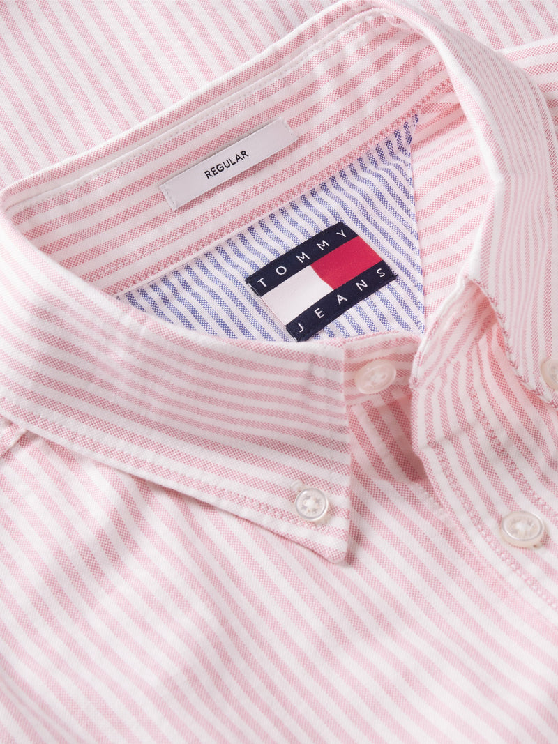 Regular Fit Stripe Oxford Shirt