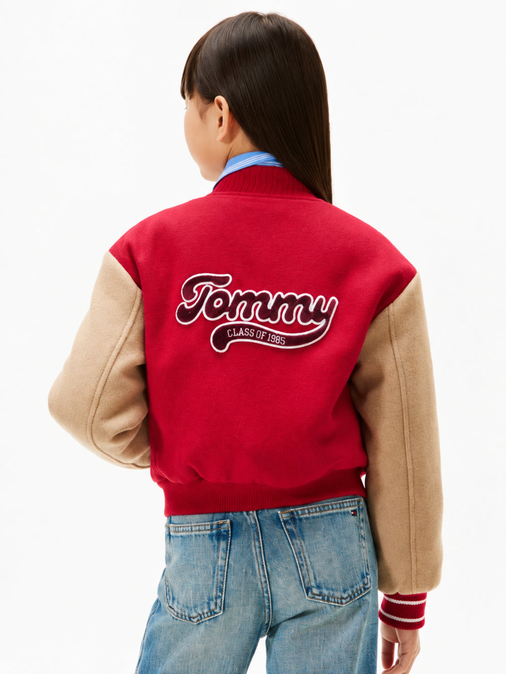 Kids Colorblock Bomber Jacket