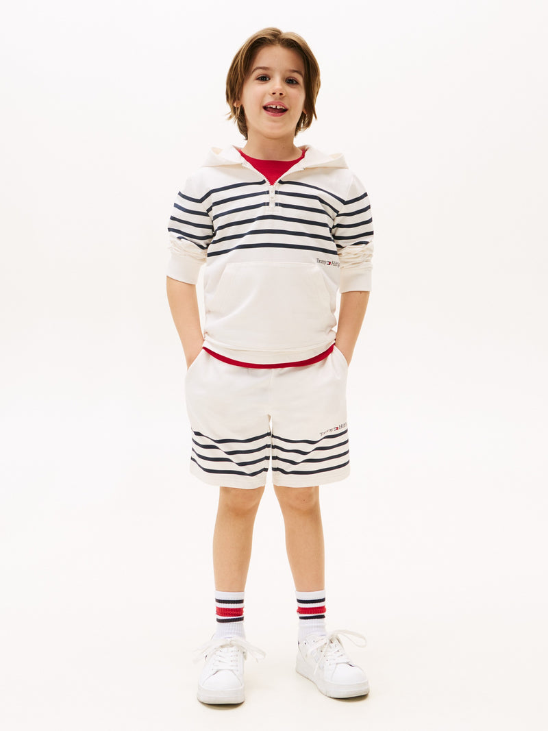 Kids Terry Quarter-Zip Hoodie