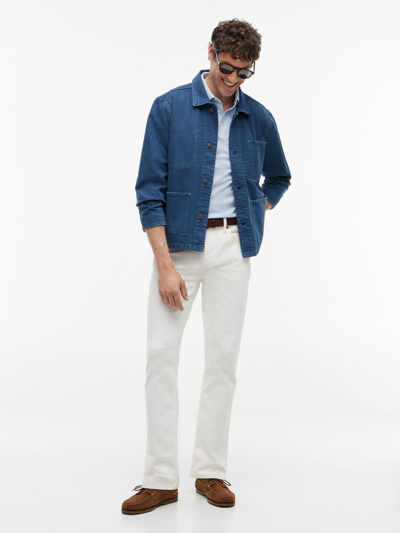 Slim Fit Collar Tipped Polo