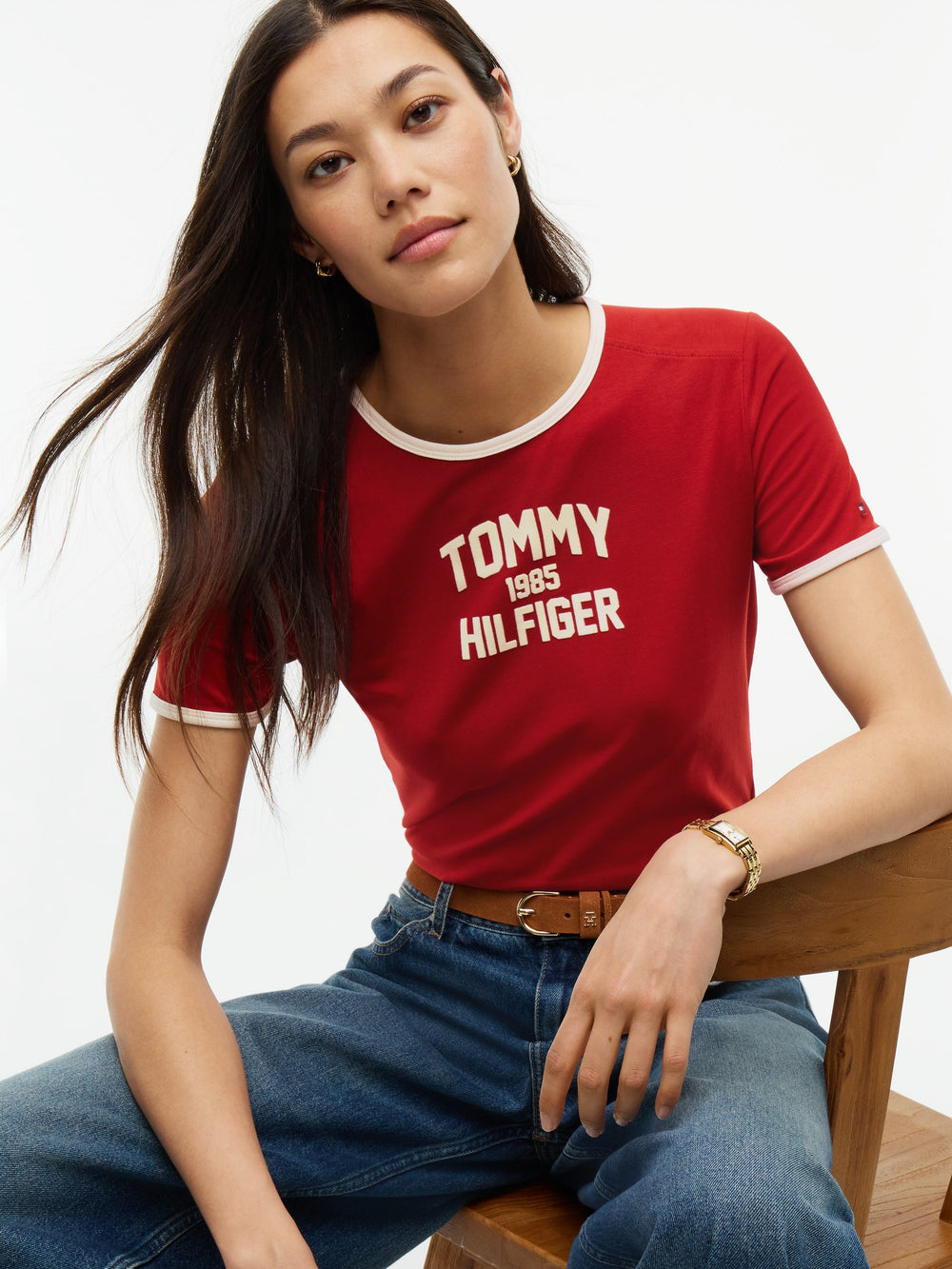 Solid Slim Fit Half Sleeve Cotton Jersey T-Shirt