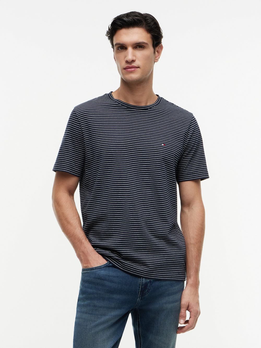 Regular Fit Striped Tshirt