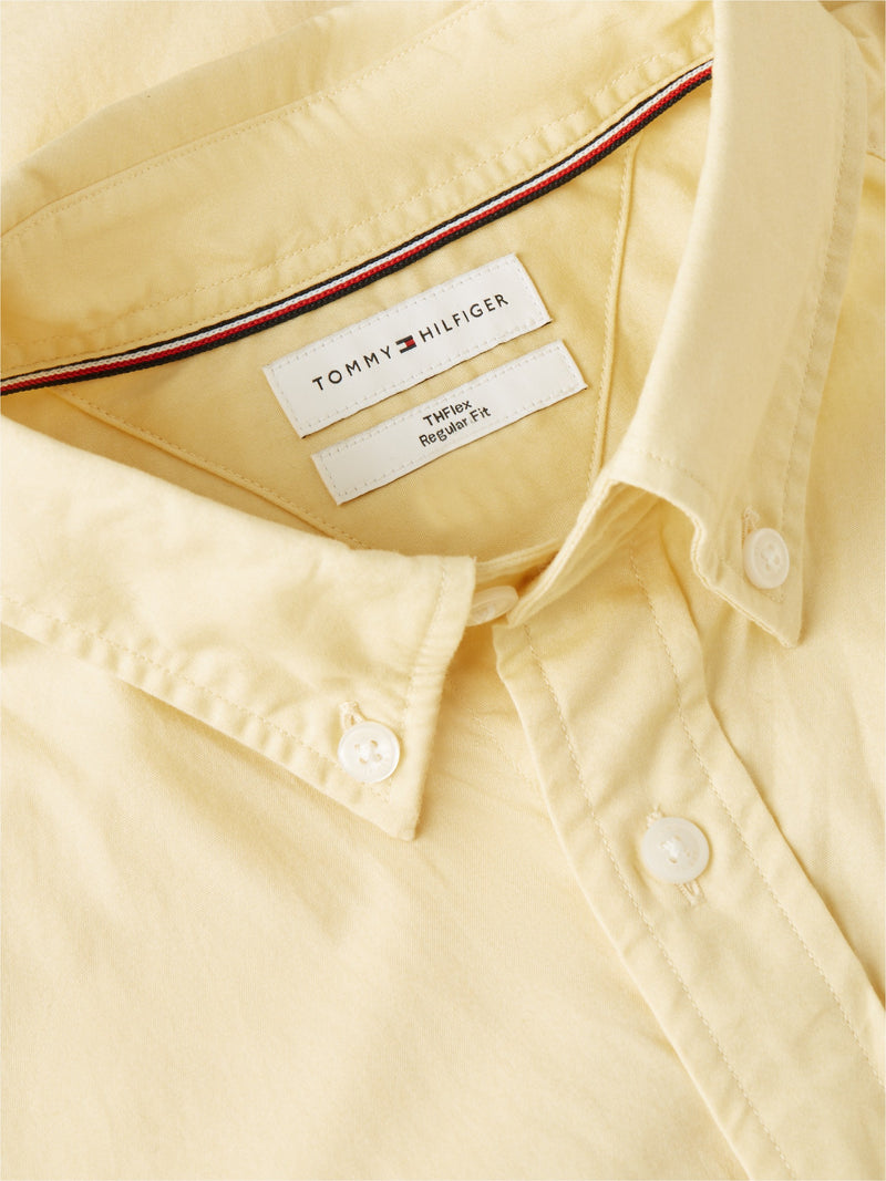 Regular Fit Solid Poplin Shirt