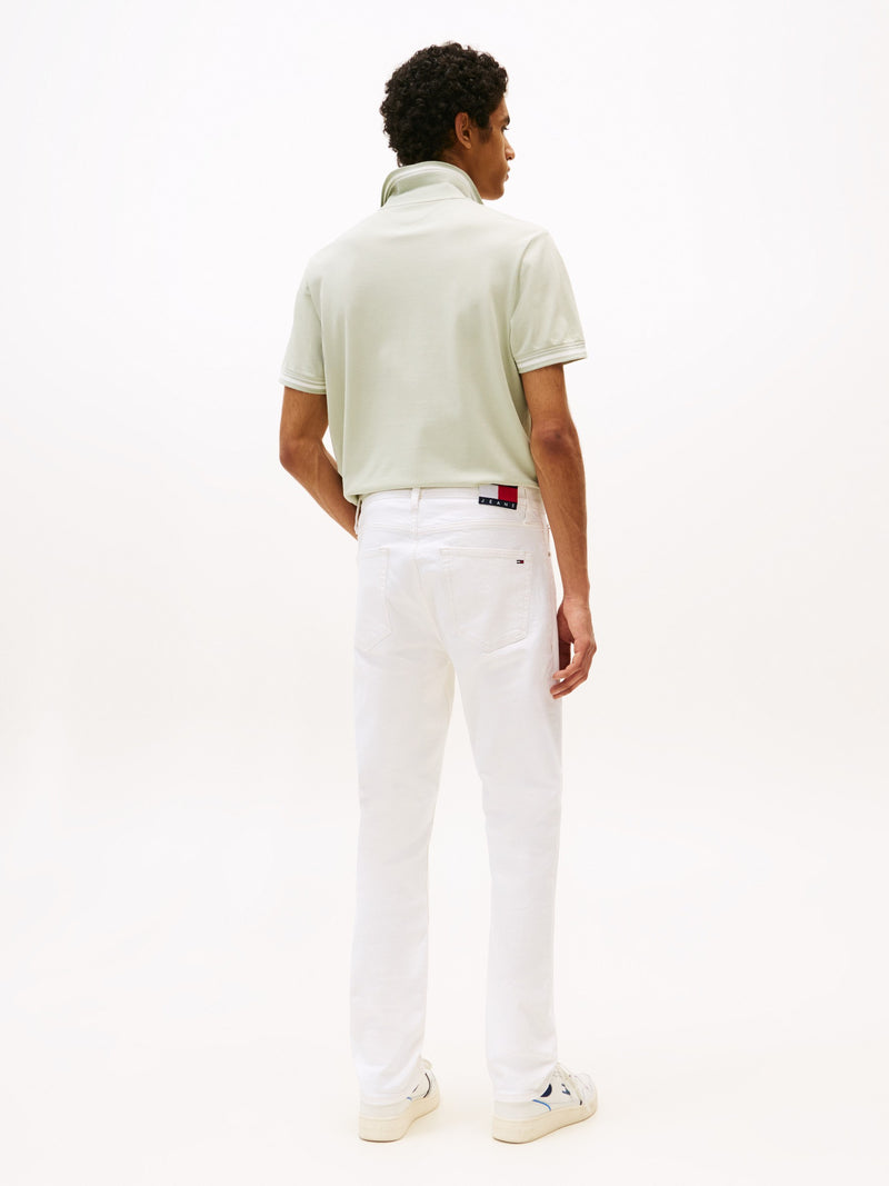 Men Ryan Slim Straight White or Ecru Jeans