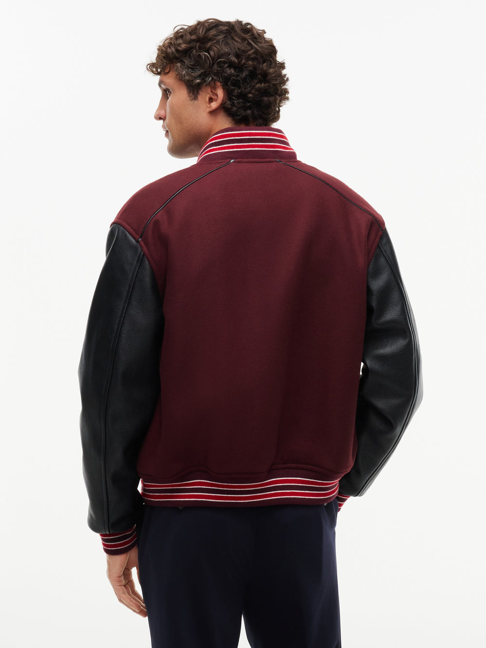 Regular Fit Leather Jacket