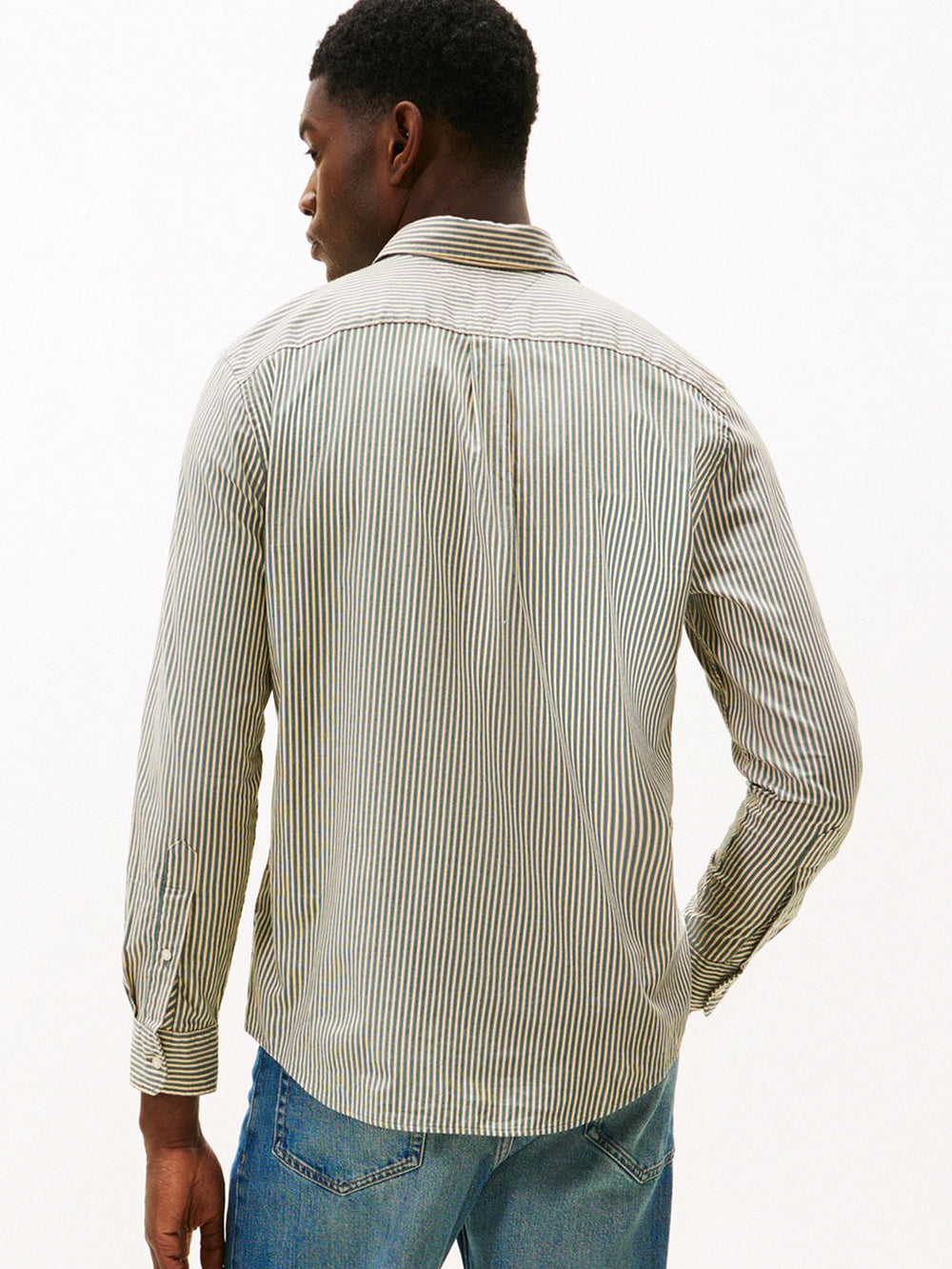 Regular Fit Twill Stripe Shirt