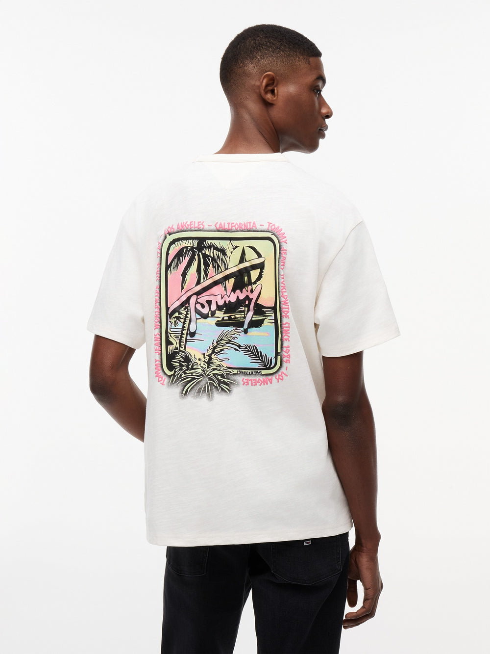 Relaxed Fit Back Graphic T-Shirt