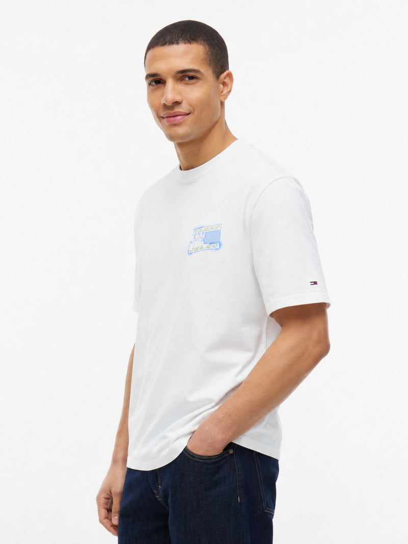 90S Fit Washed Back Graphic T-Shirt