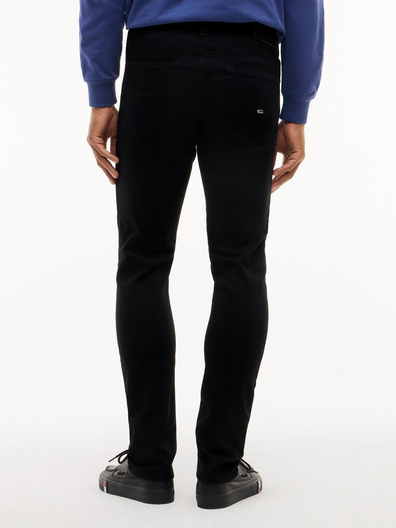 Austin Slim Tapered Clean Black Jeans