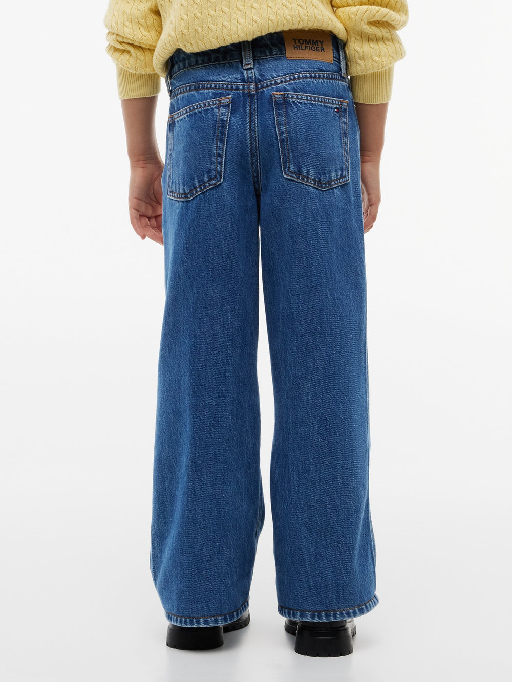 Kids Wide Jeans