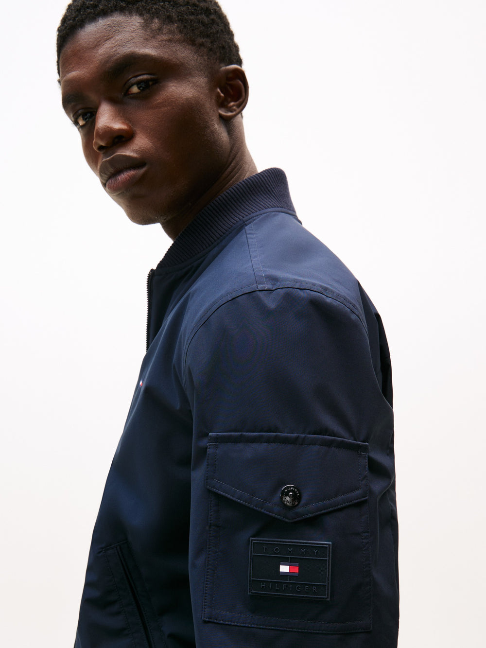 Relaxed Fit Bomber Jacket