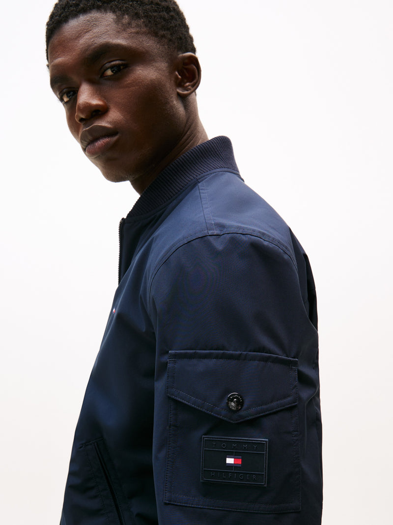 Relaxed Fit Bomber Jacket