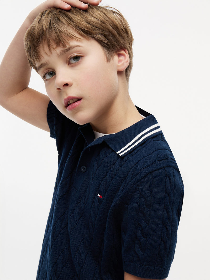 Kids Sweater Polo