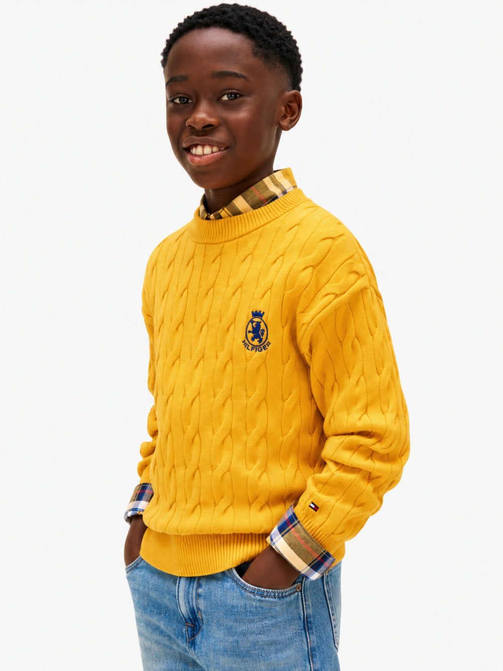 Kids Cable Knit Sweater