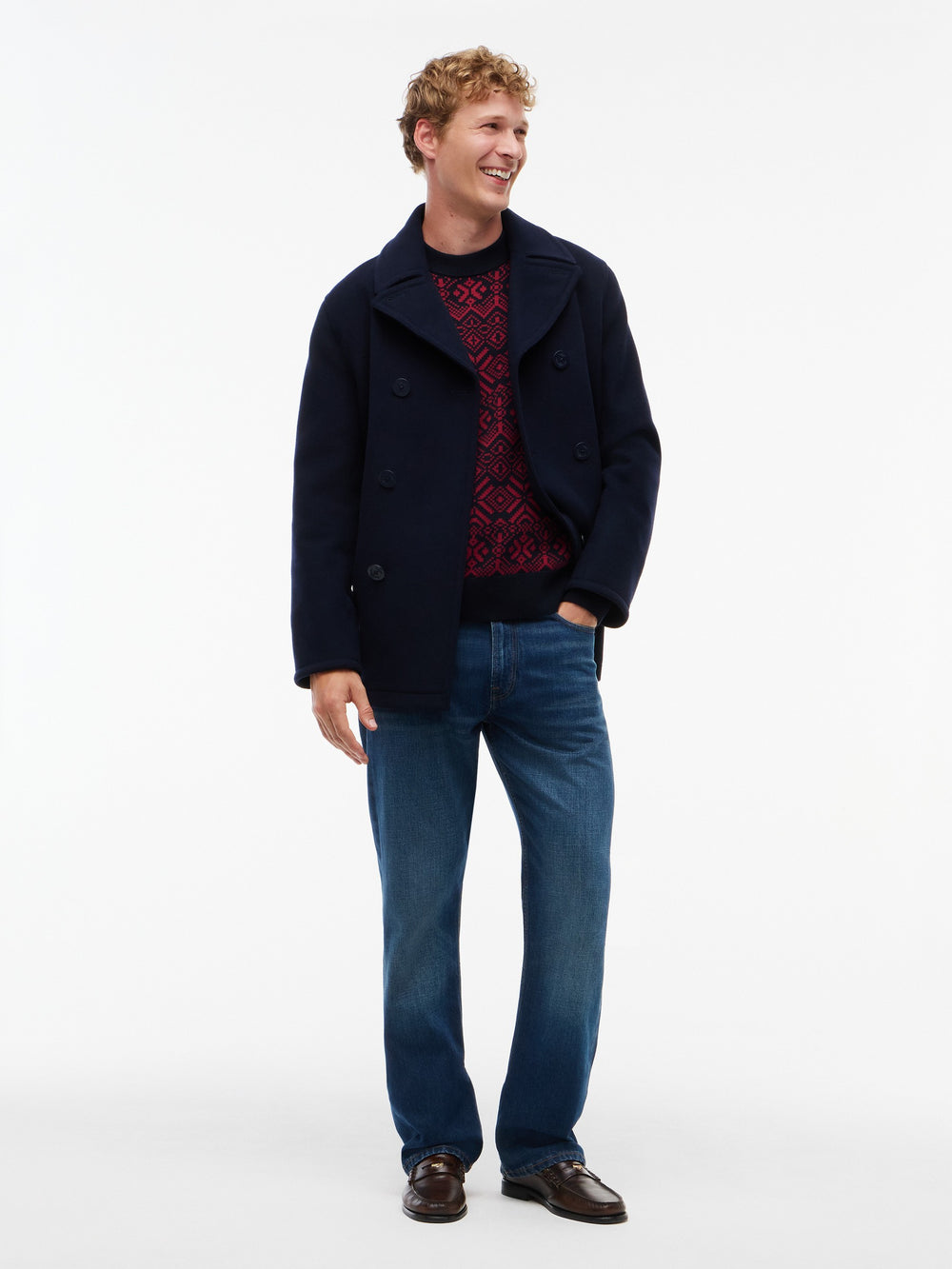Relaxed Fit Fairisle Pullover