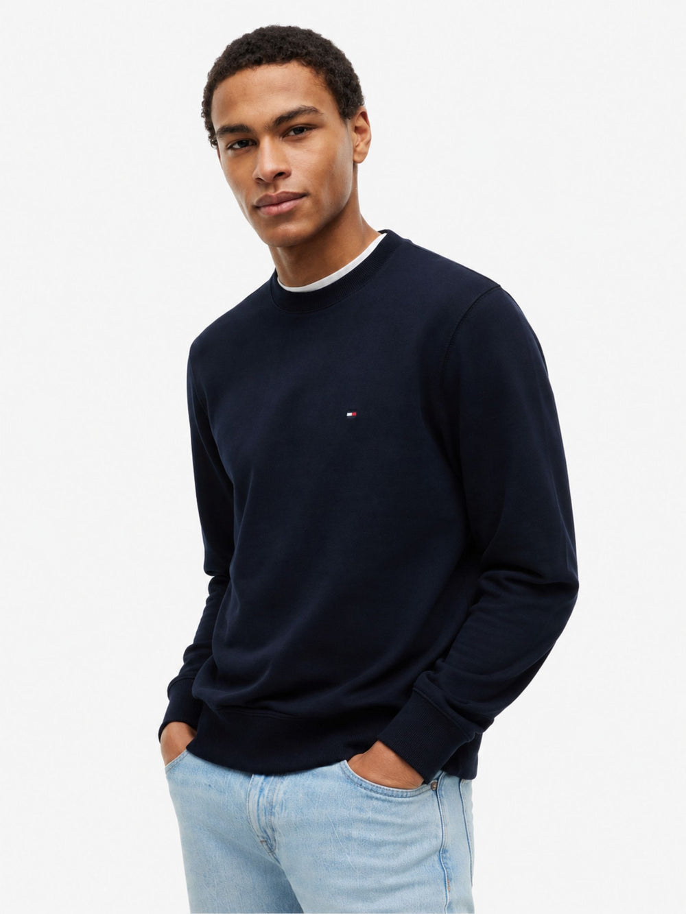 Solid Terry Pullover