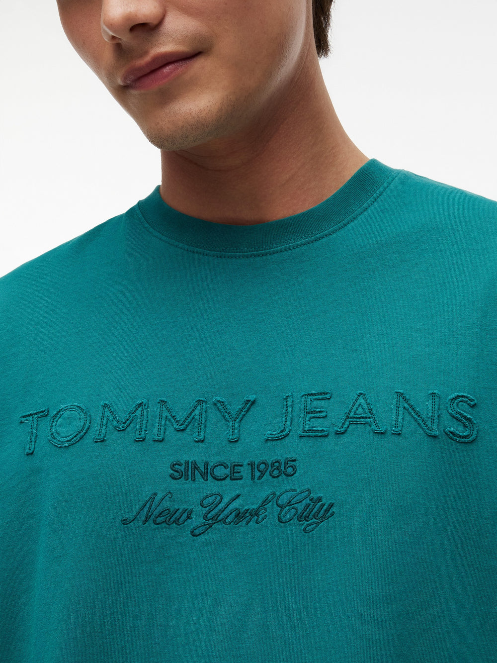 90S Fit Washed Patchwork T-Shirt