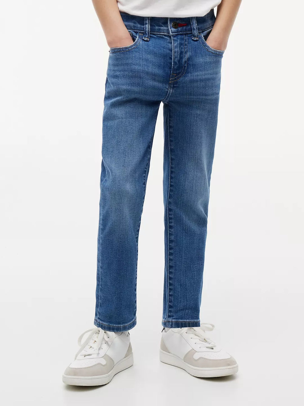 Boys Straight Stretch Jeans
