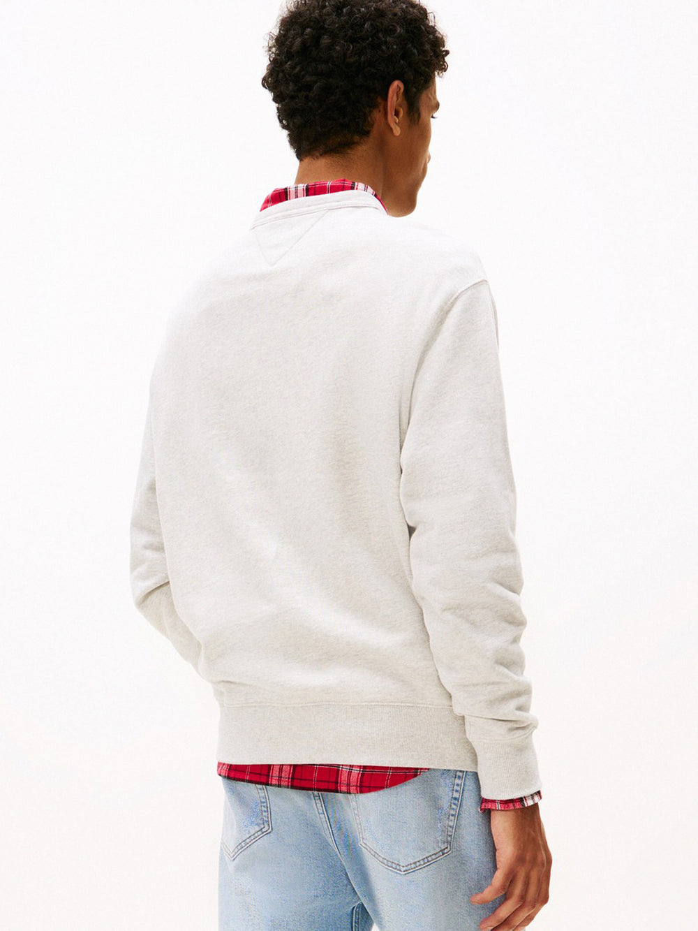 Relaxed Fit Terry Crew Neck Sweatshirt