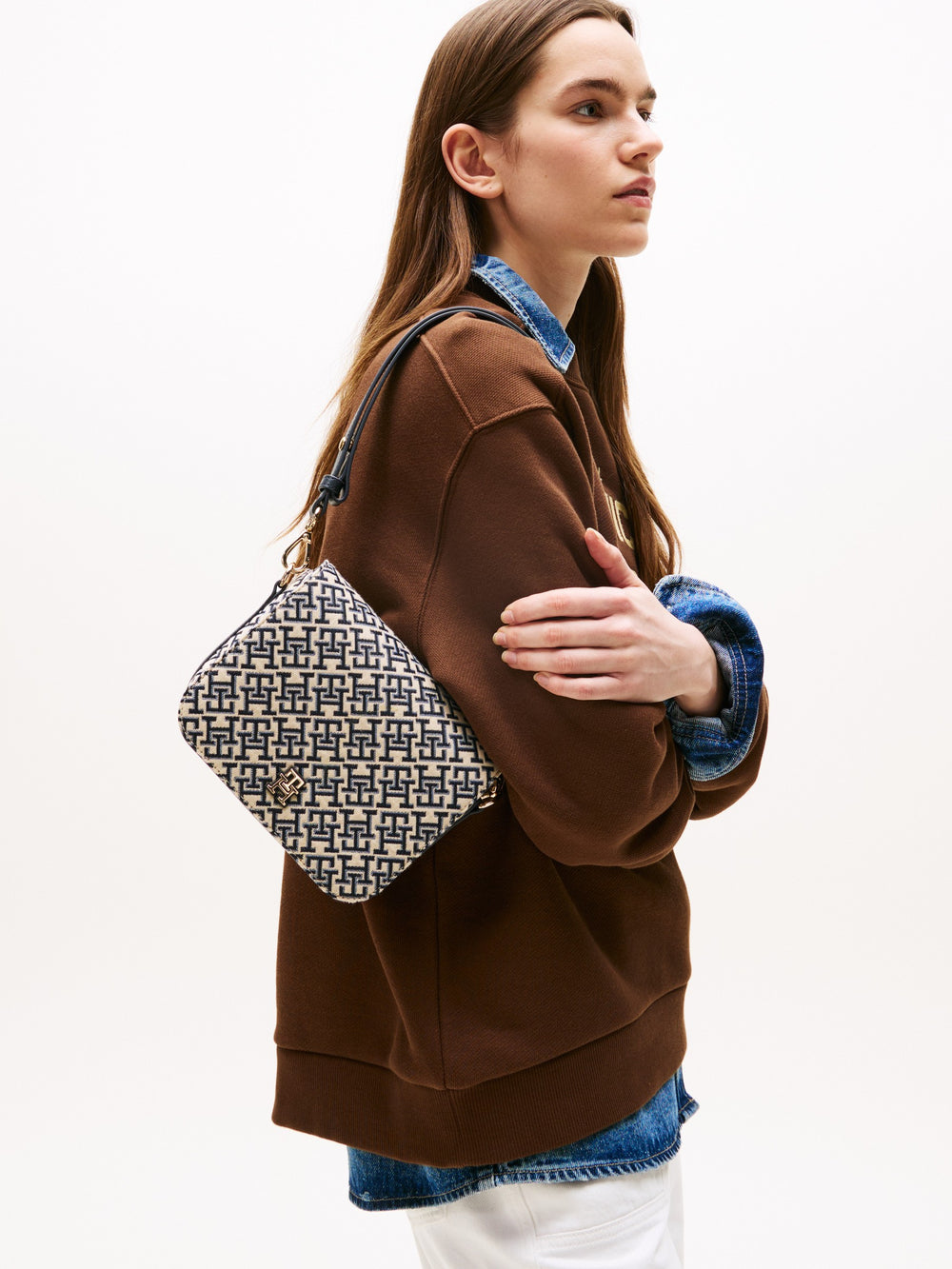 Jacquard Square Bag