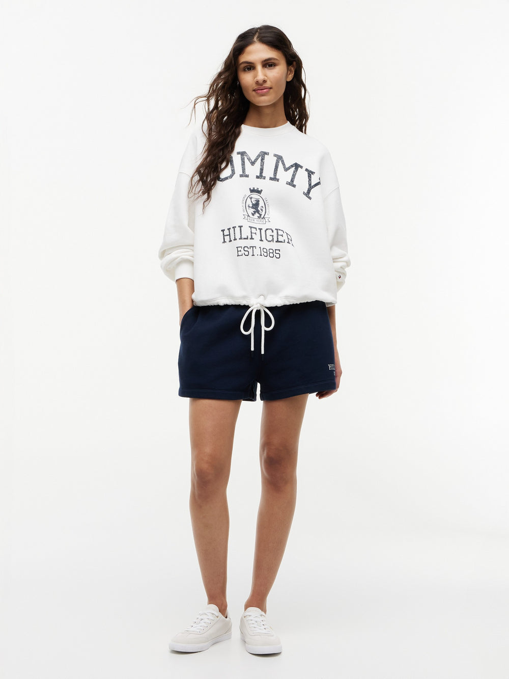 Relaxed Fit Terry Pullover