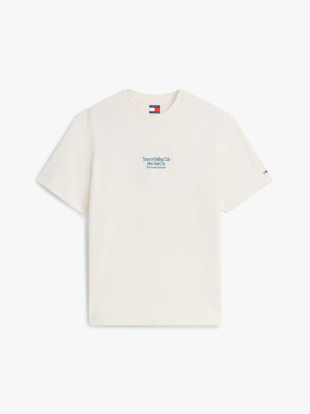 Relaxed Fit Sailboat Back Graphic T-Shirt