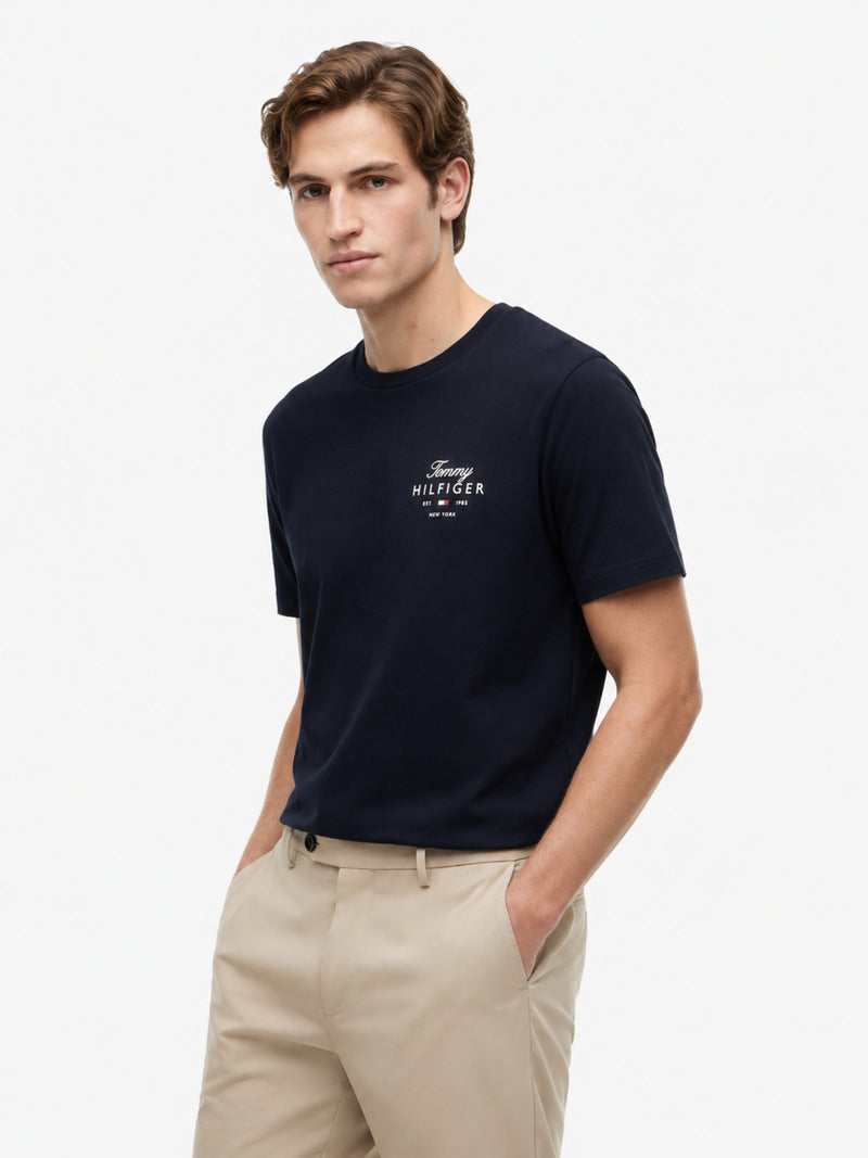 Regular Fit Graphic Logo Tshirt