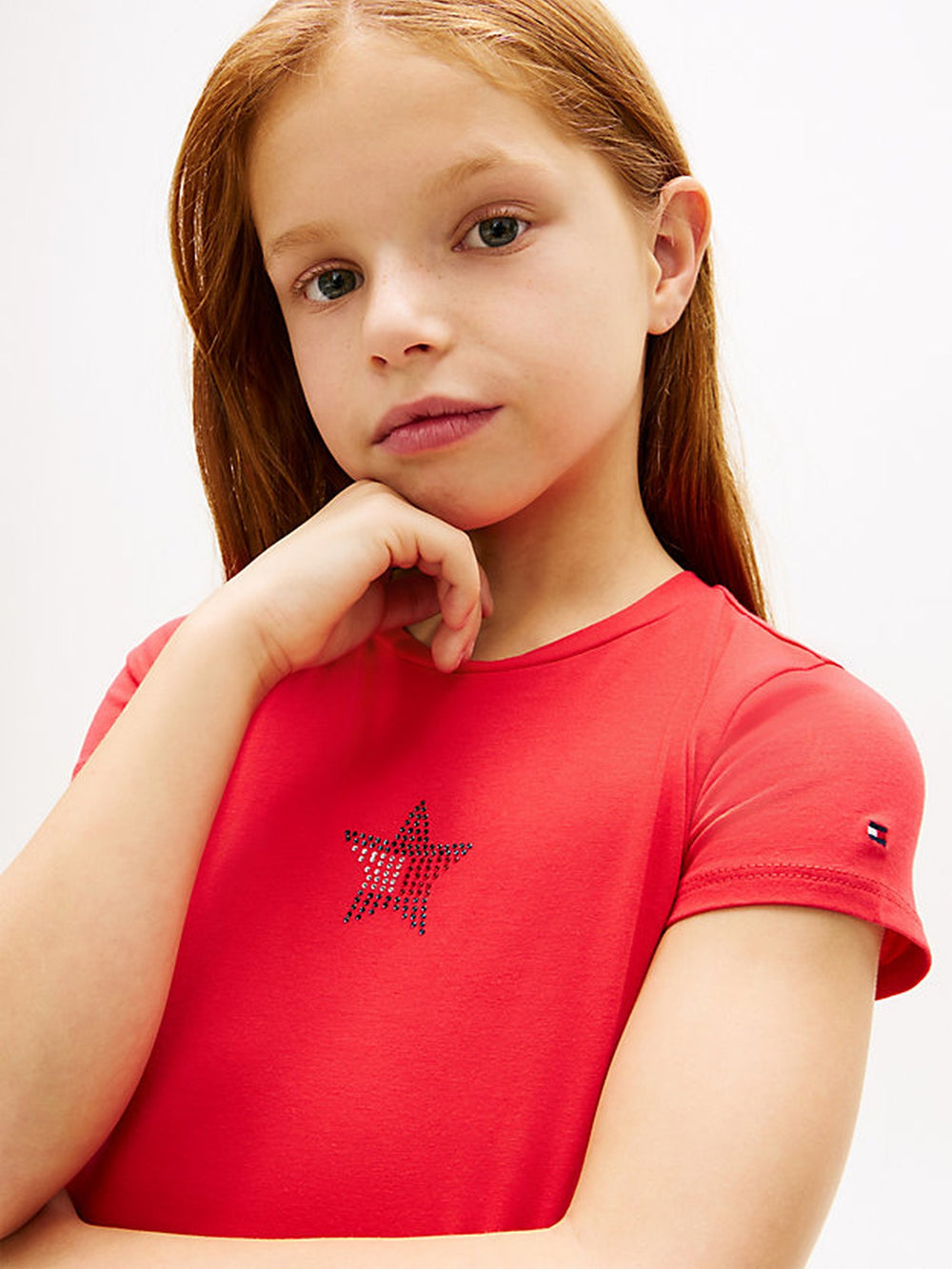 Kids Sequin Star Logo T-Shirt