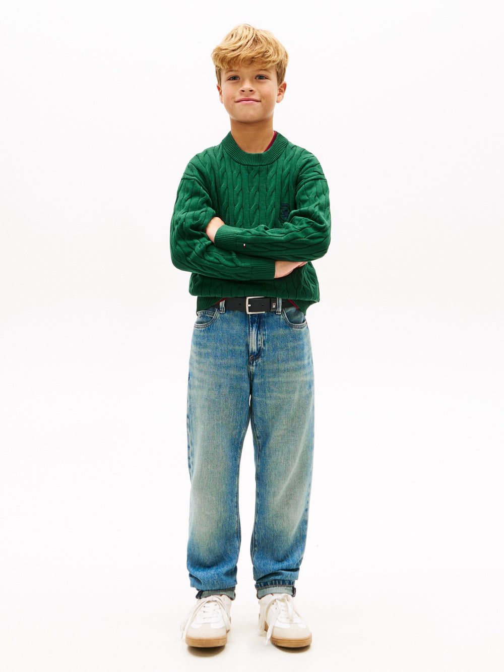 Kids Cable Knit Sweater