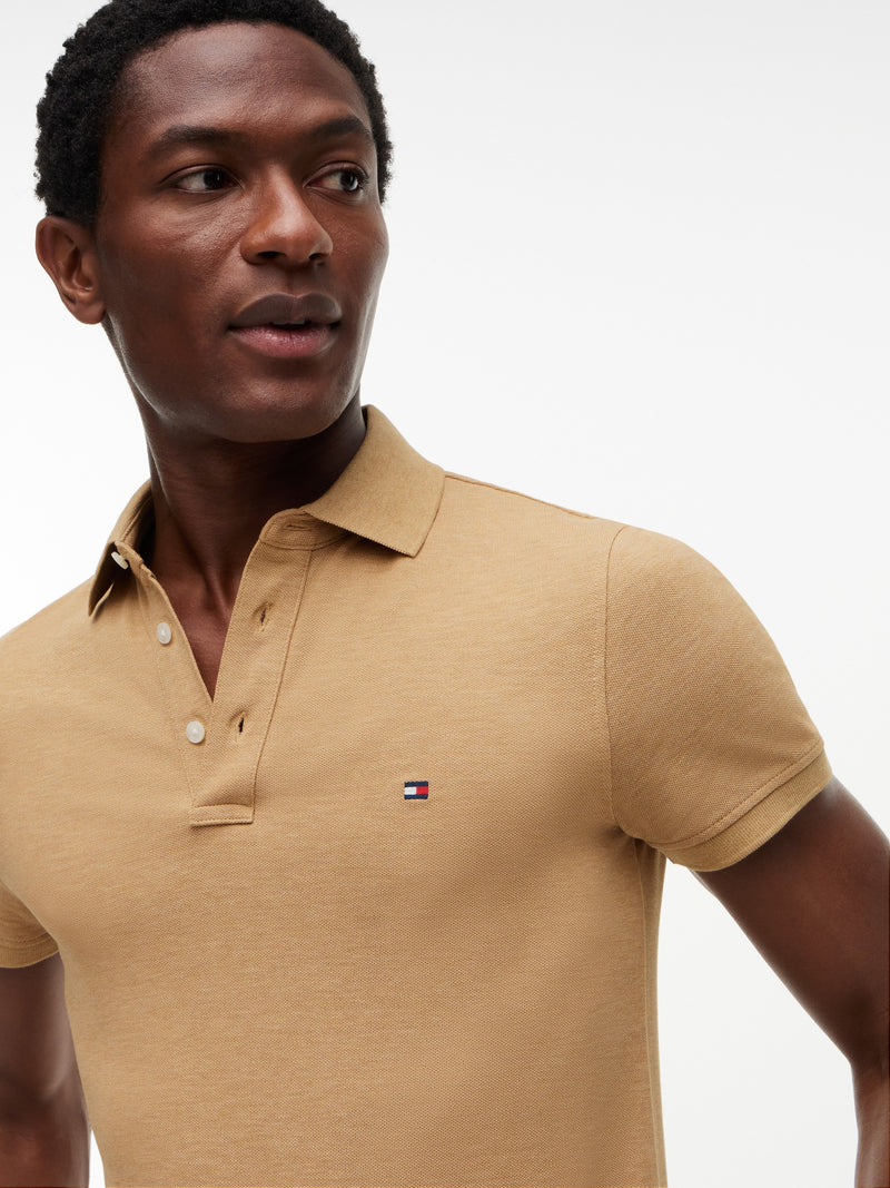 Slim Fit Solid Pique Polo