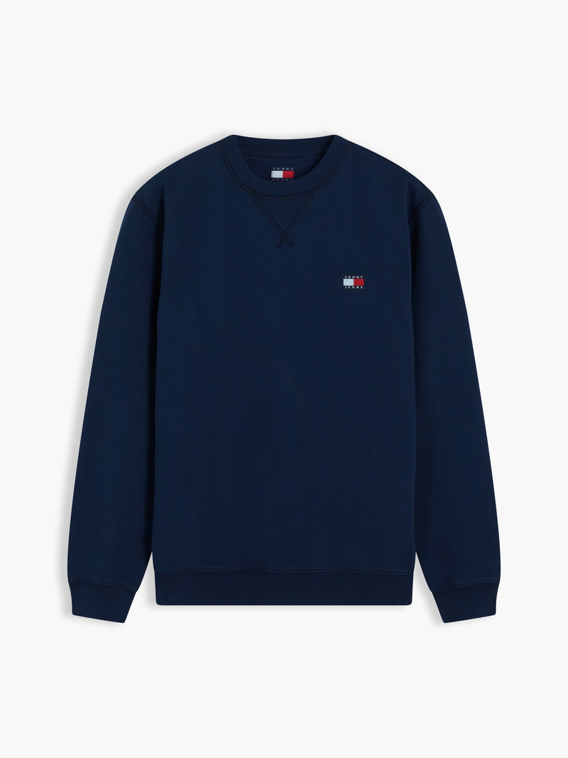Regular Fit Fleece Crew Neck Sweatshirt