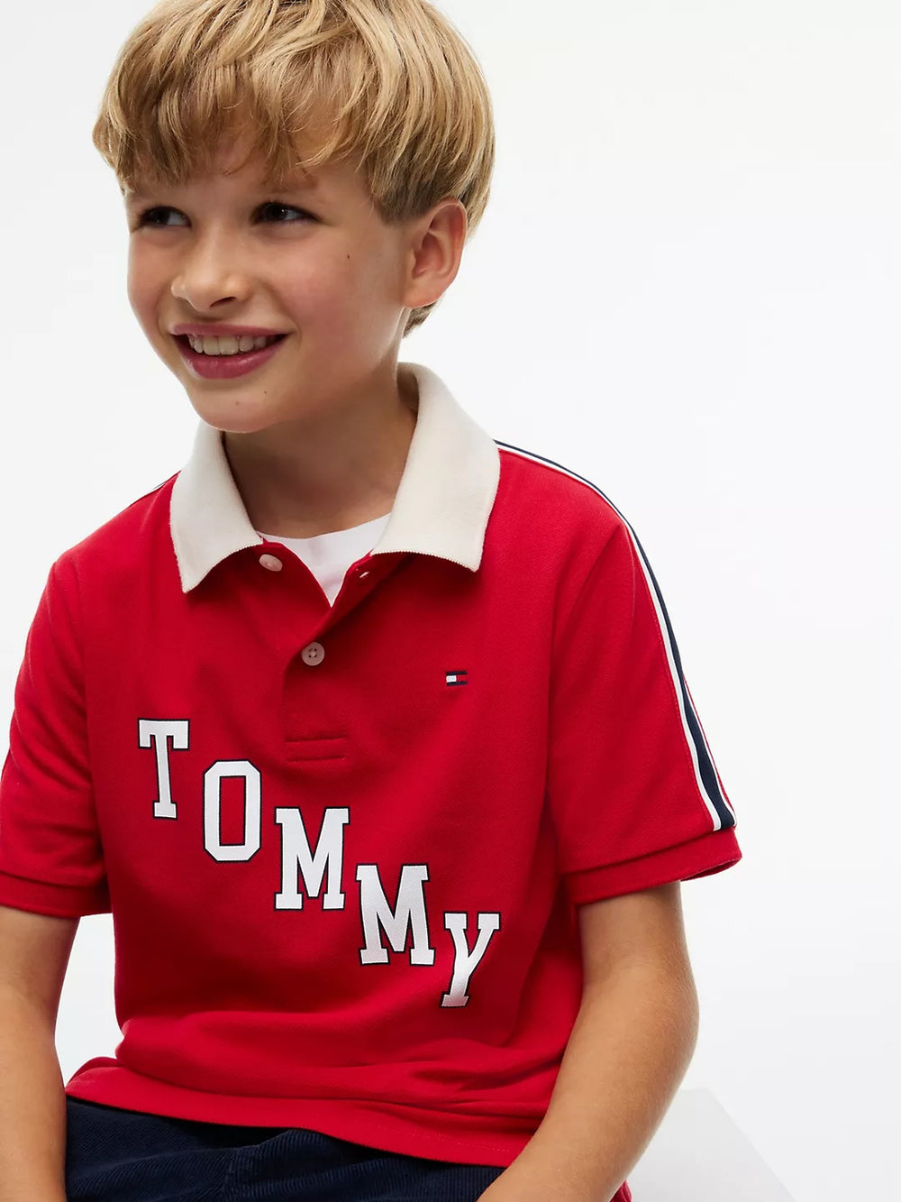 Kids Stretch Polo