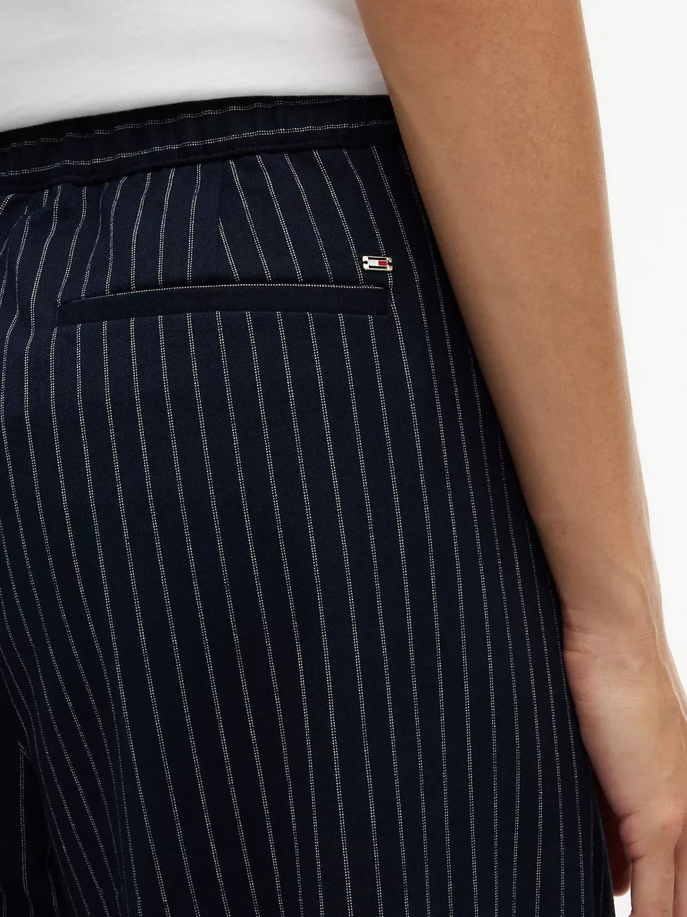 Women Stripe Straight Fit Trouser