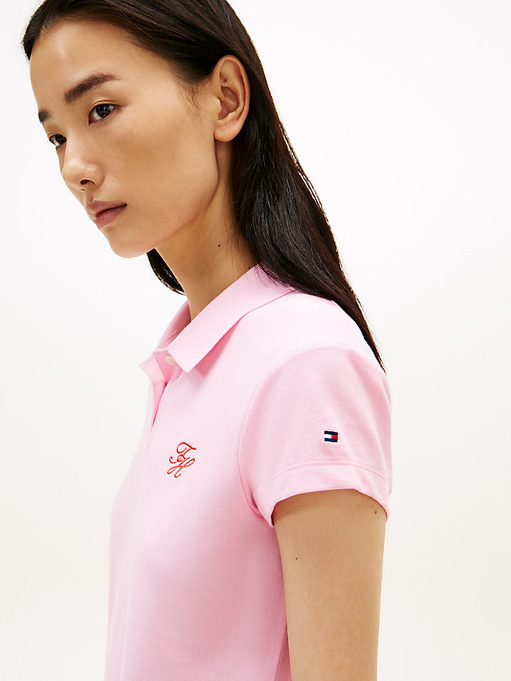 Solid Slim Fit Short Sleeve Pique Polo