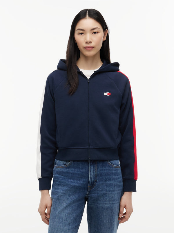 Regular Fit Interlock Zip Thru