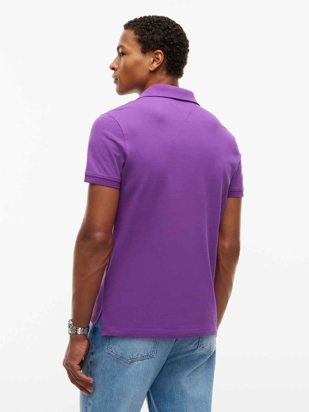 Slim Fit Solid Pique Polo