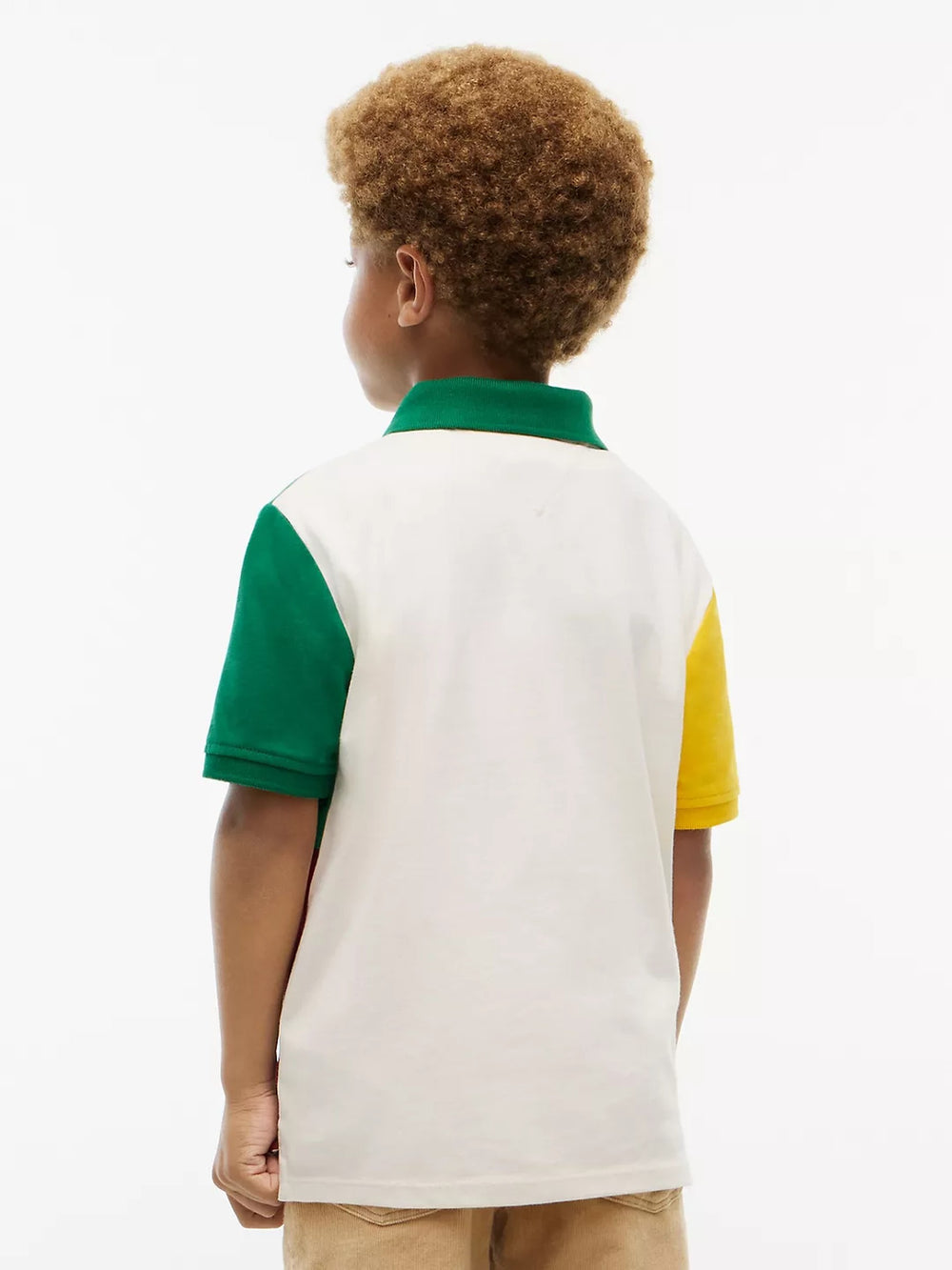 Kids Color Block Polo