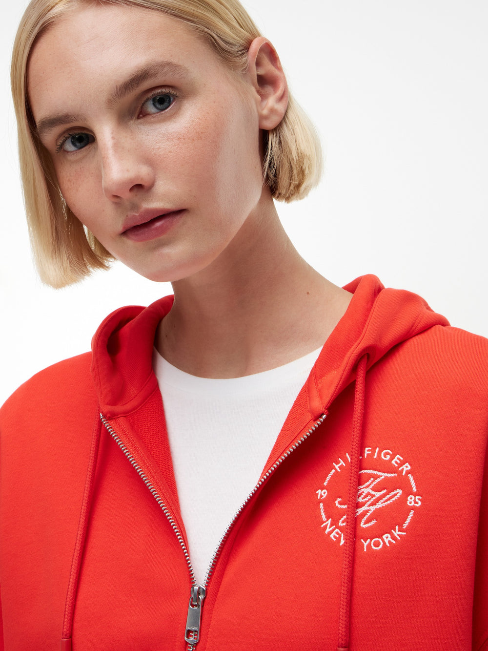 Regular Fit Terry Zip Thru